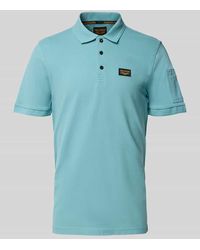 PME LEGEND - Regular Fit Poloshirt mit Label-Patch Modell 'TRACKWAY' - Lyst