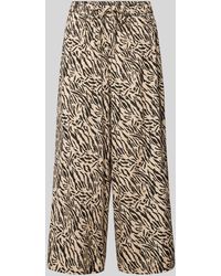Pieces - Flared Stoffhose mit Tunnelzug Modell 'NYA' - Lyst