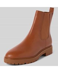 Ralph Lauren - Stiefeletten mit Label-Applikation Modell 'ALLYSON' - Lyst