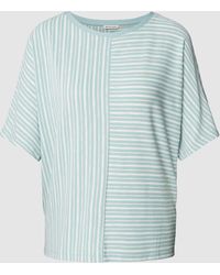 Tom Tailor - T-shirt Met Streepmotief - Lyst