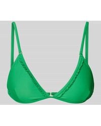 Shiwi - Bikini-Oberteil Mit Volants Modell 'Romy' - Lyst