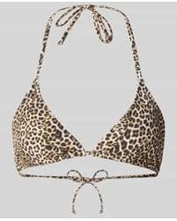 Jake*s - Bikini-Top Met All-Over Dierenprint - Lyst