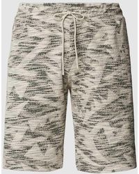 Antony Morato - Regular Fit Shorts mit Strukturmuster - Lyst