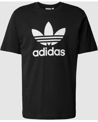 adidas Originals - T-Shirt mit Label-Print Modell 'TREFOIL' - Lyst
