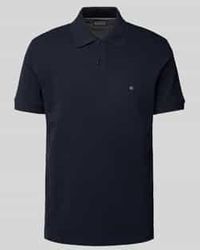 Christian Berg Men - Poloshirt Met Logostitching - Lyst