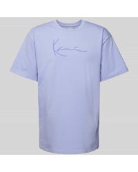 Karlkani - T-Shirt mit Label-Print Modell 'Signature' - Lyst