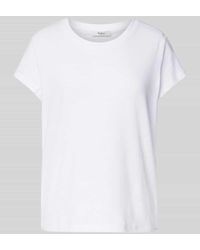 Pepe Jeans - T-Shirt Mit Geripptem Rundhalsausschnitt Modell 'Megan' - Lyst