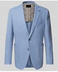DIGEL - Modern Fit Colbert Met Opgestikte Zakken - Lyst