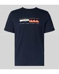 Tommy Hilfiger - Regular Fit T-Shirt Van Puur Katoen - Lyst
