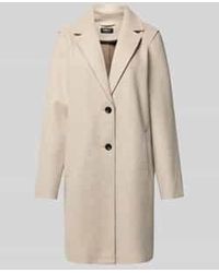 ONLY - Regular Fit Lange Jas Met Binnenstebuitennaden, Model 'Carrie' - Lyst