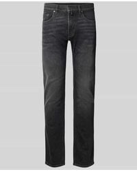 Pierre Cardin - Tapered Fit Jeans im Used-Look Modell 'Lyon' - Lyst