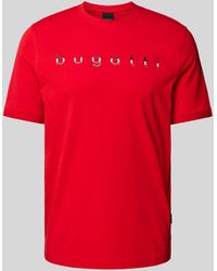 Bugatti - T-shirt Met Logoprint - Lyst