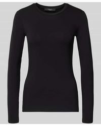 Weekend by Maxmara - Regular Fit Langarmshirt aus Viskose-Mix Modell 'MULTI' - Lyst