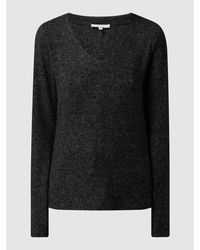 Tom Tailor Denim Longsleeve aus Viskosemischung - Schwarz