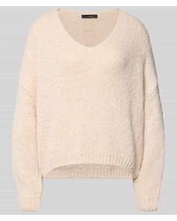 Ouí - Oversized Strickpullover mit Mohair-Anteil - Lyst