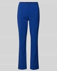 SteHmann - Slim Fit Broek Met Elastische Band - Lyst