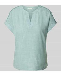 Tom Tailor - Loose Fit Bluse aus reiner Baumwolle - Lyst