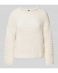 Stefanel - Gebreide Pullover Met Ronde Hals - Lyst