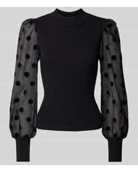 Y.A.S - Slim Fit Blouse Met Ballonmouwen - Lyst