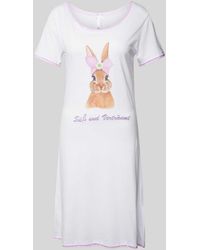 Louis & Louisa - Nachthemd mit Motiv-Print - Lyst