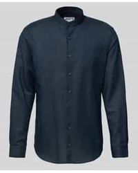 Jake*s - Slim Fit Zakelijk Overhemd Met Knoopsluiting - Lyst