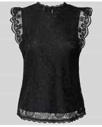 Pieces - Blouseshirt Met Kant - Lyst
