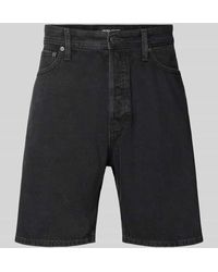 Jack & Jones - Regular Fit Jeansshorts im 5-Pocket-Design Modell 'TONY' - Lyst