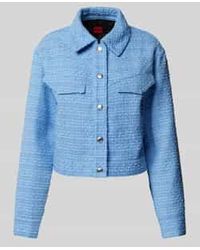 HUGO - Blazer Mit Strukturmuster Modell 'Akulanna' - Lyst
