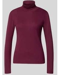 Tom Tailor - Regular Fit Shirt Met Lange Mouwen Van Katoenmix Met Col - Lyst