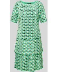 Betty Barclay - Knielanges Kleid mit Allover-Print - Lyst