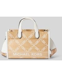 MICHAEL Michael Kors - Handtasche mit Label-Print Modell 'GIGI' - Lyst