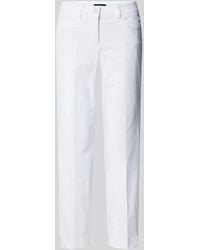 Cambio - Slim Fit Stoffhose mit verkürztem Schnitt Modell 'RENIRA' - Lyst