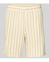 Jack & Jones - Regular Fit Shorts mit Strukturmuster Modell 'JAIDEN COBA' - Lyst
