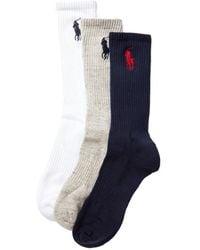 Polo Ralph Lauren Socken für Herren - Bis 37% Rabatt auf Lyst.de