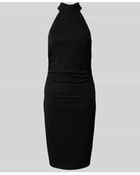 Guess - Knielange Jurk Met Plooien - Lyst