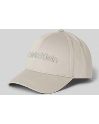 Calvin Klein - Basecap mit Label-Stitching - Lyst