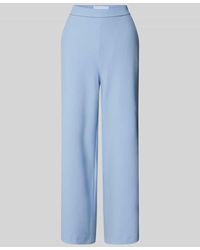 RAFFAELLO ROSSI - Wide Leg Stoffhose Mit Verkürztem Schnitt Modell 'Palina' - Lyst