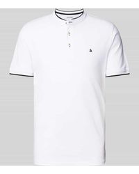Jack & Jones - Poloshirt mit Label-Stitching Modell 'PAULOS' - Lyst