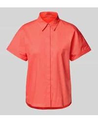 Marc Cain - Regular Fit Blouse Met 1/2-Mouwen - Lyst