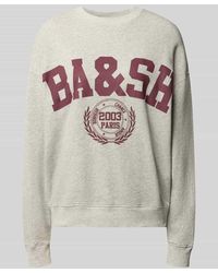 Ba&sh - Sweatshirt mit Label-Print Modell 'BENJAMIN' - Lyst