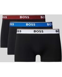 BOSS - Trunks mit elastischem Logo-Bund im 3er-Pack - Lyst