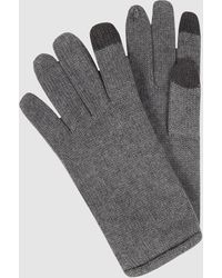 Esprit Handschuhe aus Baumwolle - Grau
