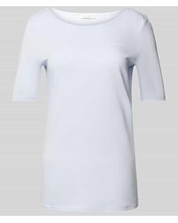 Marc O' Polo - T-Shirt mit U-Boot-Ausschnitt - Lyst