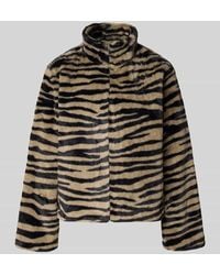 Noisy May - Regular Fit Jacke mit Allover-Animal-Print Modell 'Seoul' - Lyst