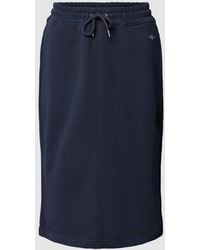 GANT - Midirock mit Eingrifftaschen - Lyst