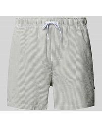 Only & Sons - Badehose mit Strukturmuster Modell 'TED' - Lyst