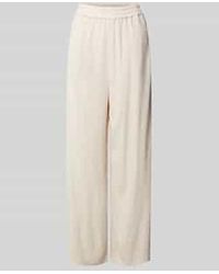 Jake*s - Wide Fit Stoffen Broek Met Elastische Band - Lyst