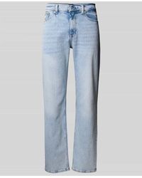 Tommy Hilfiger - Slim Fit Jeans aus Baumwoll-Mix mit Label Patch Modell 'RYAN' - Lyst