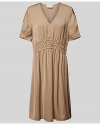 ROBE LÉGÈRE - Knielanges Kleid Mit V-Ausschnitt - Lyst