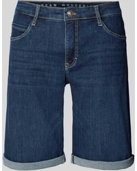 M·a·c - Regular Fit Jeansshorts im 5-Pocket-Design - Lyst